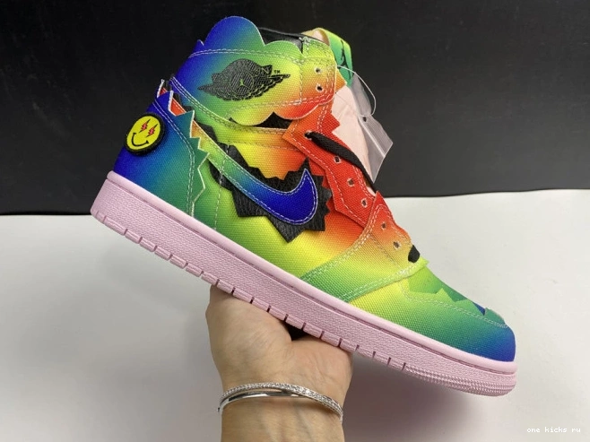 Rep JORDAN 1 OG J DC3481-900 BALVIN AIR HIGH X 0720